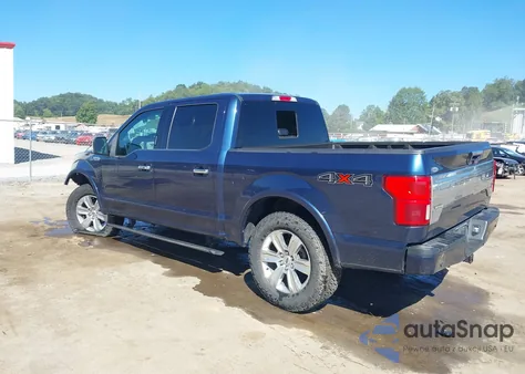 2019 Ford F-150 Platinum from USA, damaged, VIN 1FTEW1E4XKFB83204